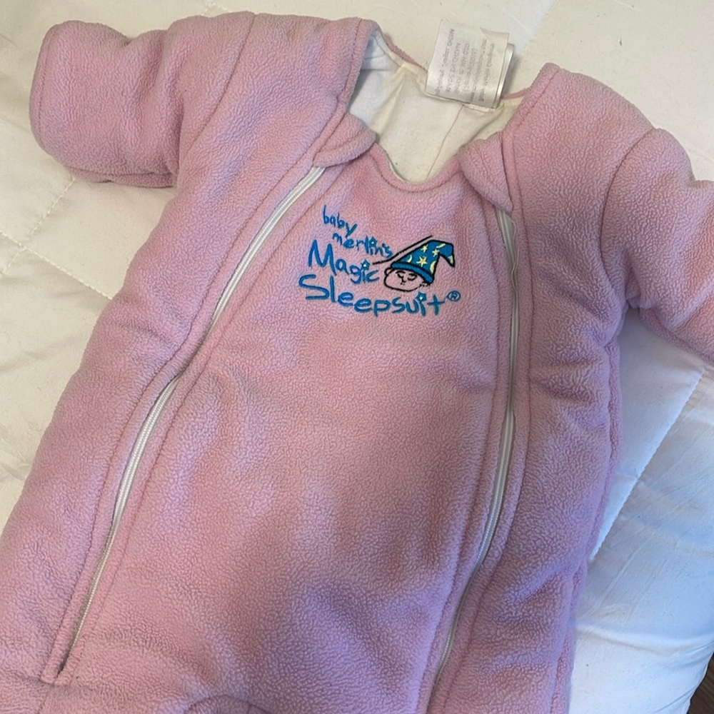 Baby Merlin’s magic sleepsuit